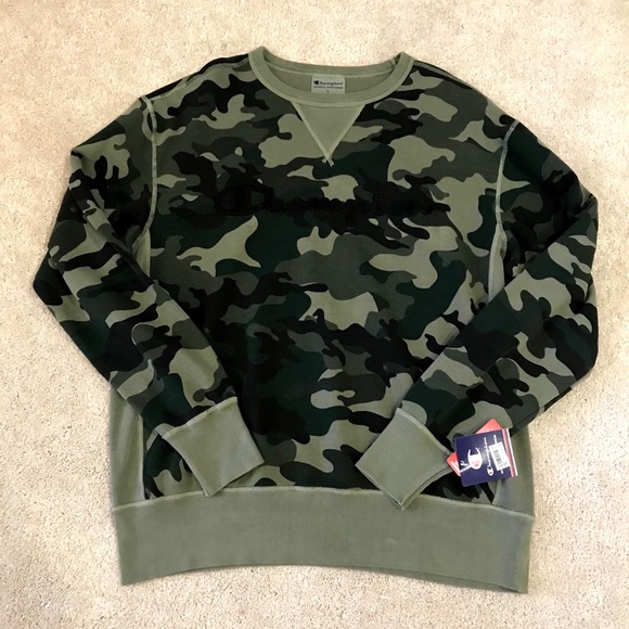 ✮ Camo Champion Sweatshirt ✮ - Picture 2 of 6